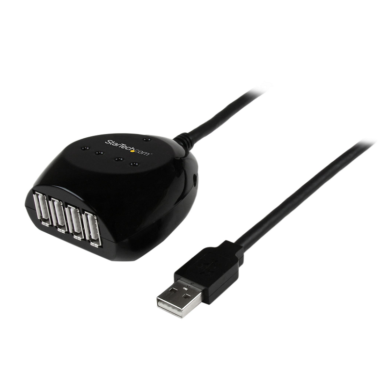 You Recently Viewed StarTech USB2EXT4P15M 15m USB 2.0 Active Cable with 4 Port Hub Image